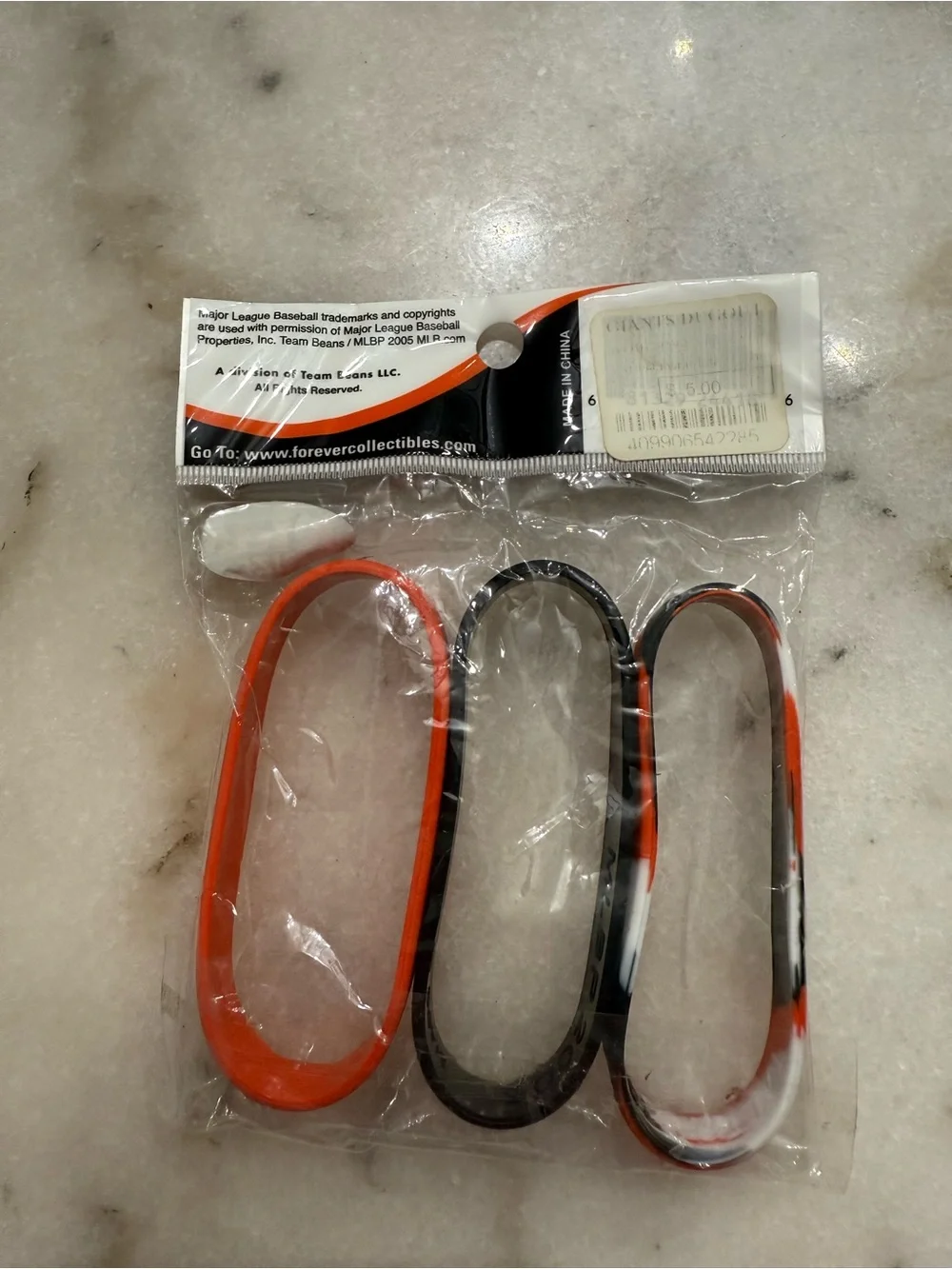San Francisco Giants Kids Silicone Bracelet Set (3 bracelets)